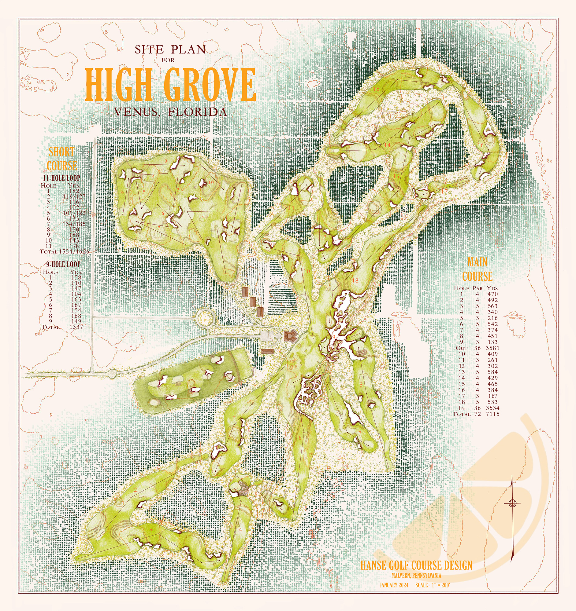 High Grove Master Plan Map